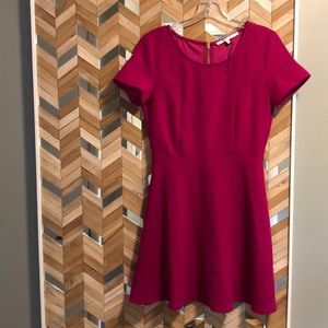 Short zipper back dress